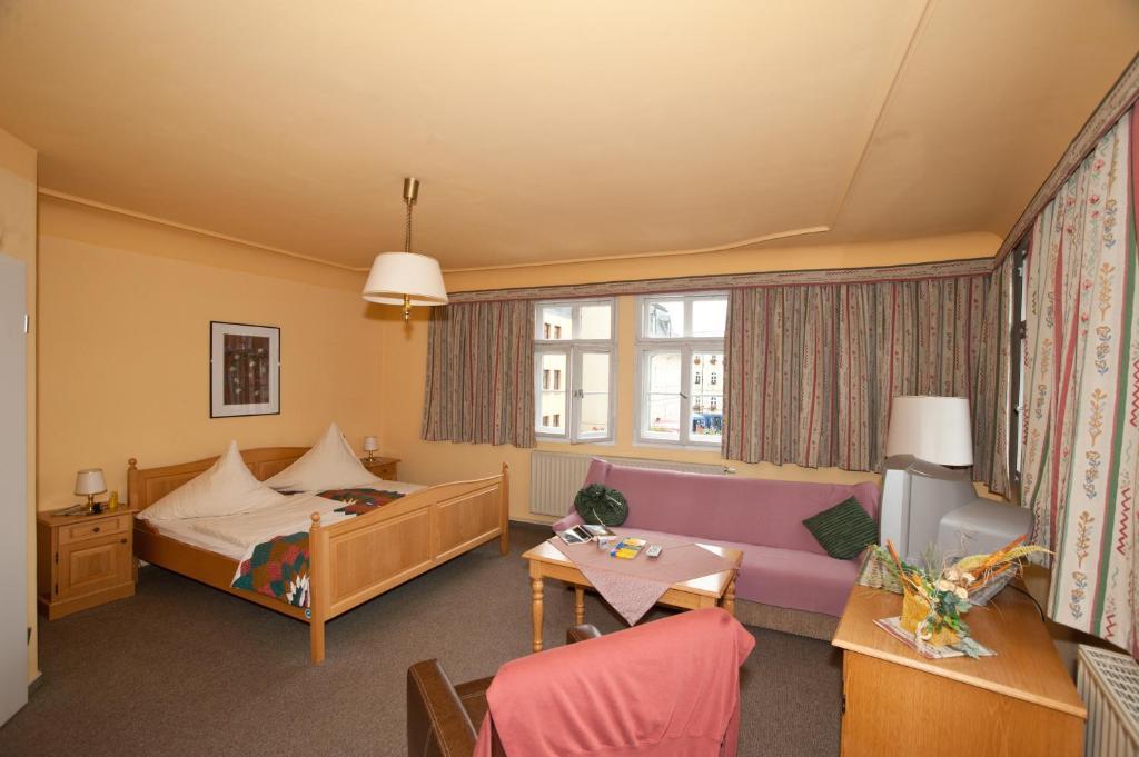 Hotel Ross Zwoenitz Номер фото